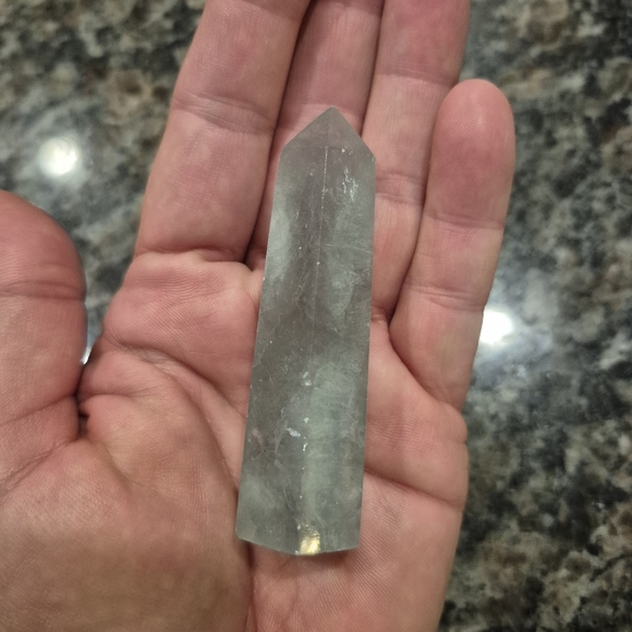 Natural Fluorite Crystal Point Obelisk Tower #O - Picture 9 of 9